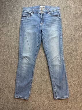 Ann Taylor LOFT Women’s Size 30/10 Blue Slim Straight Leg Jeans